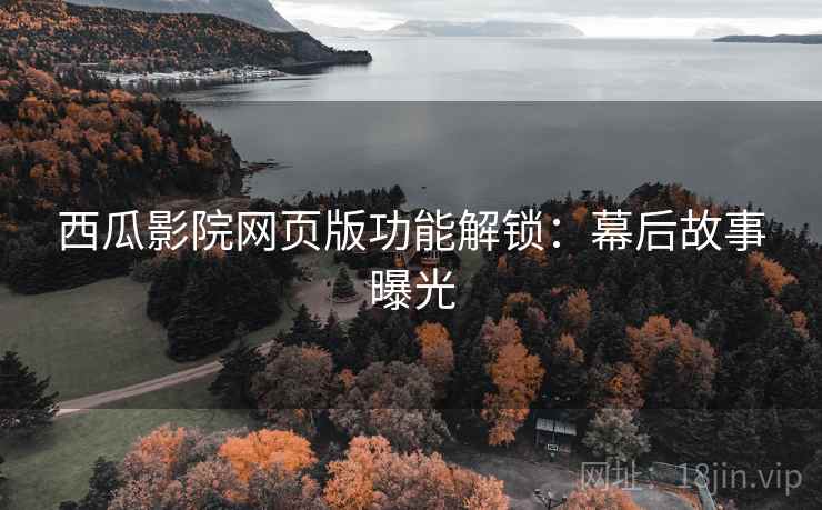 西瓜影院网页版功能解锁：幕后故事曝光